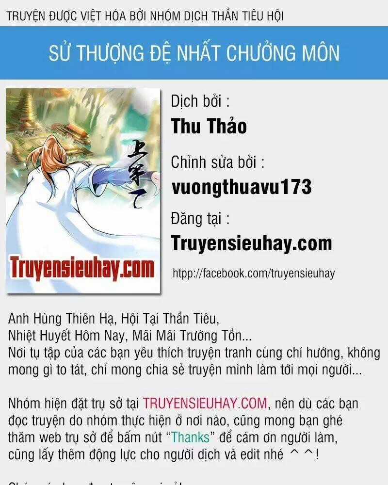Sử Thượng Đệ Nhất Chưởng Môn Chapter 97 trang 0