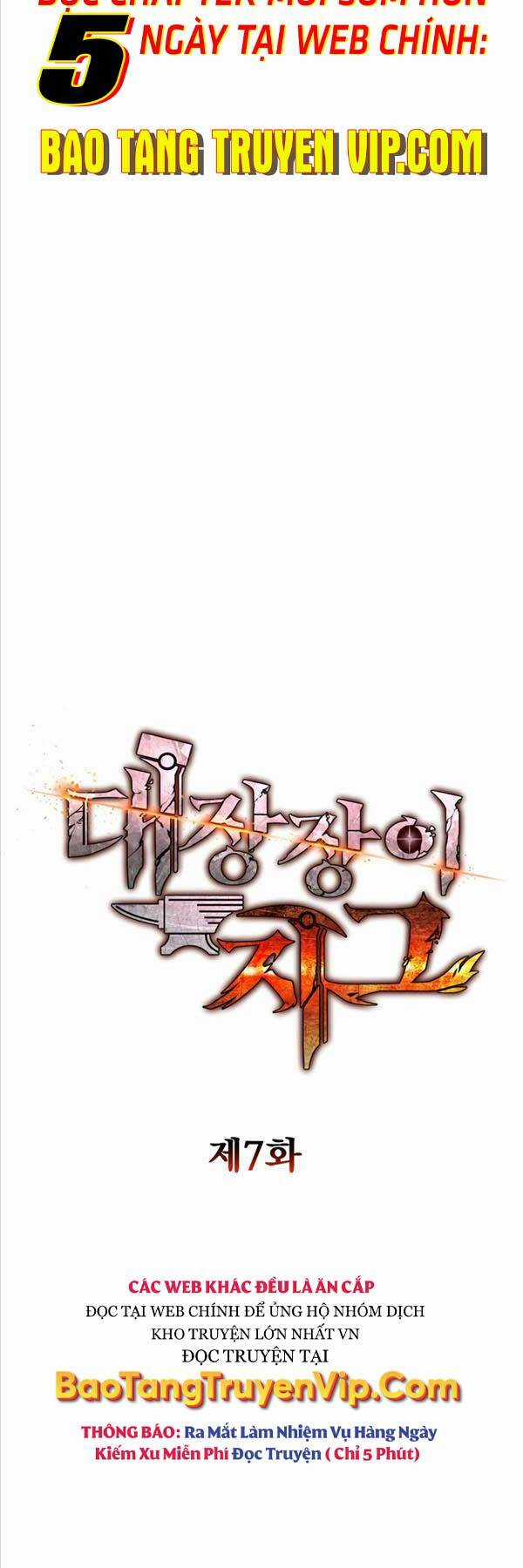 Sự Trả Thù Của Thợ Rèn Huyền Thoại Chapter 7 trang 8