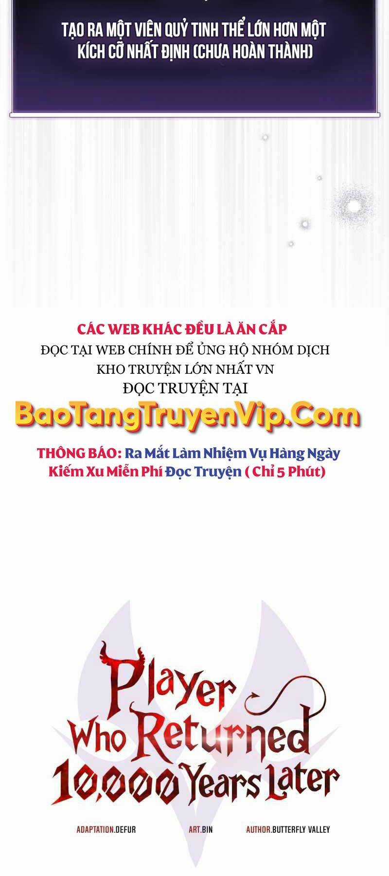 Sự Trở Lại Của Người Chơi Sau 10000 Năm Chapter 70 trang 45