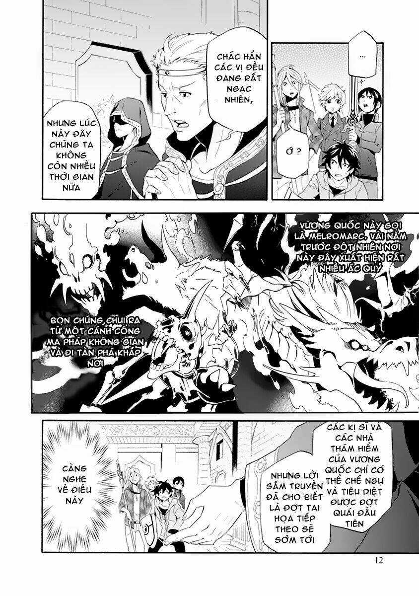 Sự Trỗi Dậy Của Anh Hùng Khiên Chapter 1 trang 11