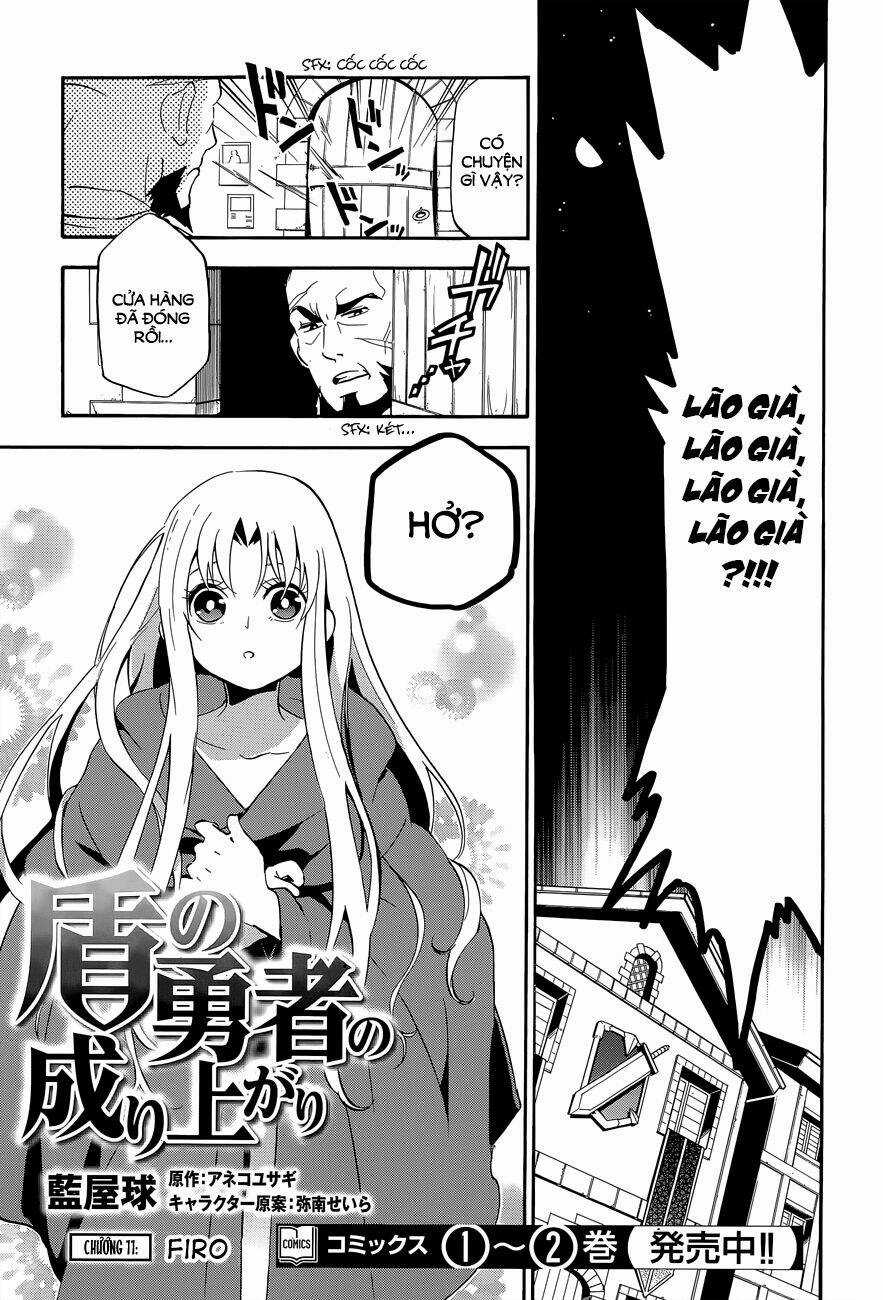 Sự Trỗi Dậy Của Anh Hùng Khiên Chapter 11 trang 1