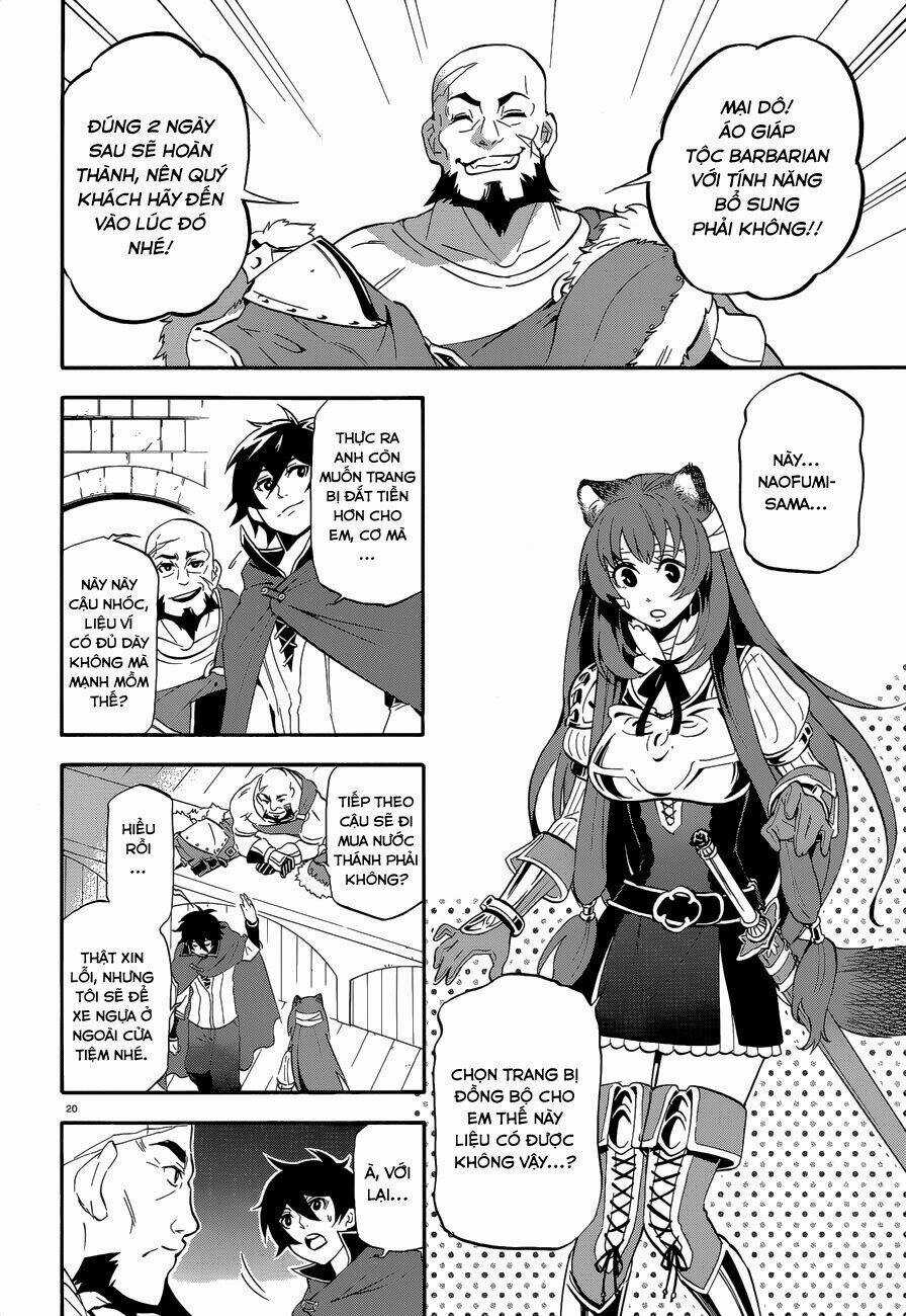 Sự Trỗi Dậy Của Anh Hùng Khiên Chapter 14 trang 21