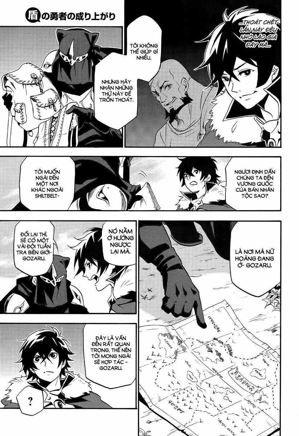 Sự Trỗi Dậy Của Anh Hùng Khiên Chapter 20 trang 35