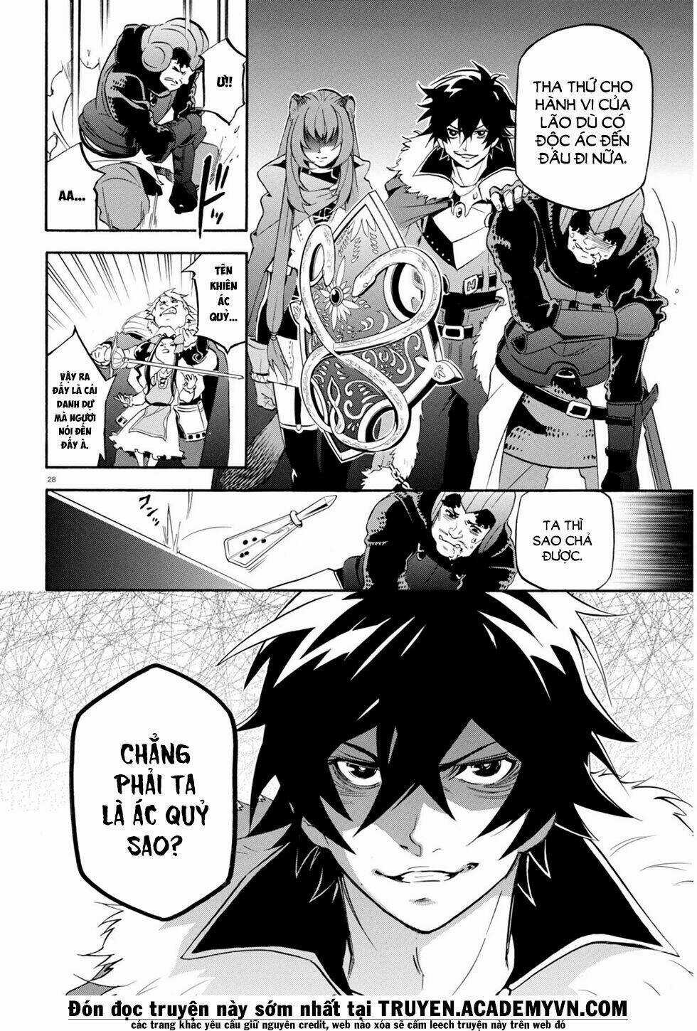 Sự Trỗi Dậy Của Anh Hùng Khiên Chapter 22 trang 28