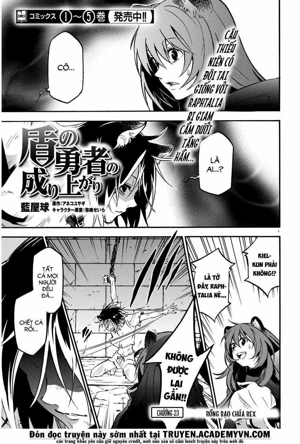 Sự Trỗi Dậy Của Anh Hùng Khiên Chapter 23 trang 1