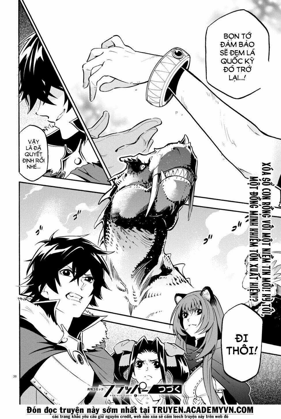 Sự Trỗi Dậy Của Anh Hùng Khiên Chapter 23 trang 37