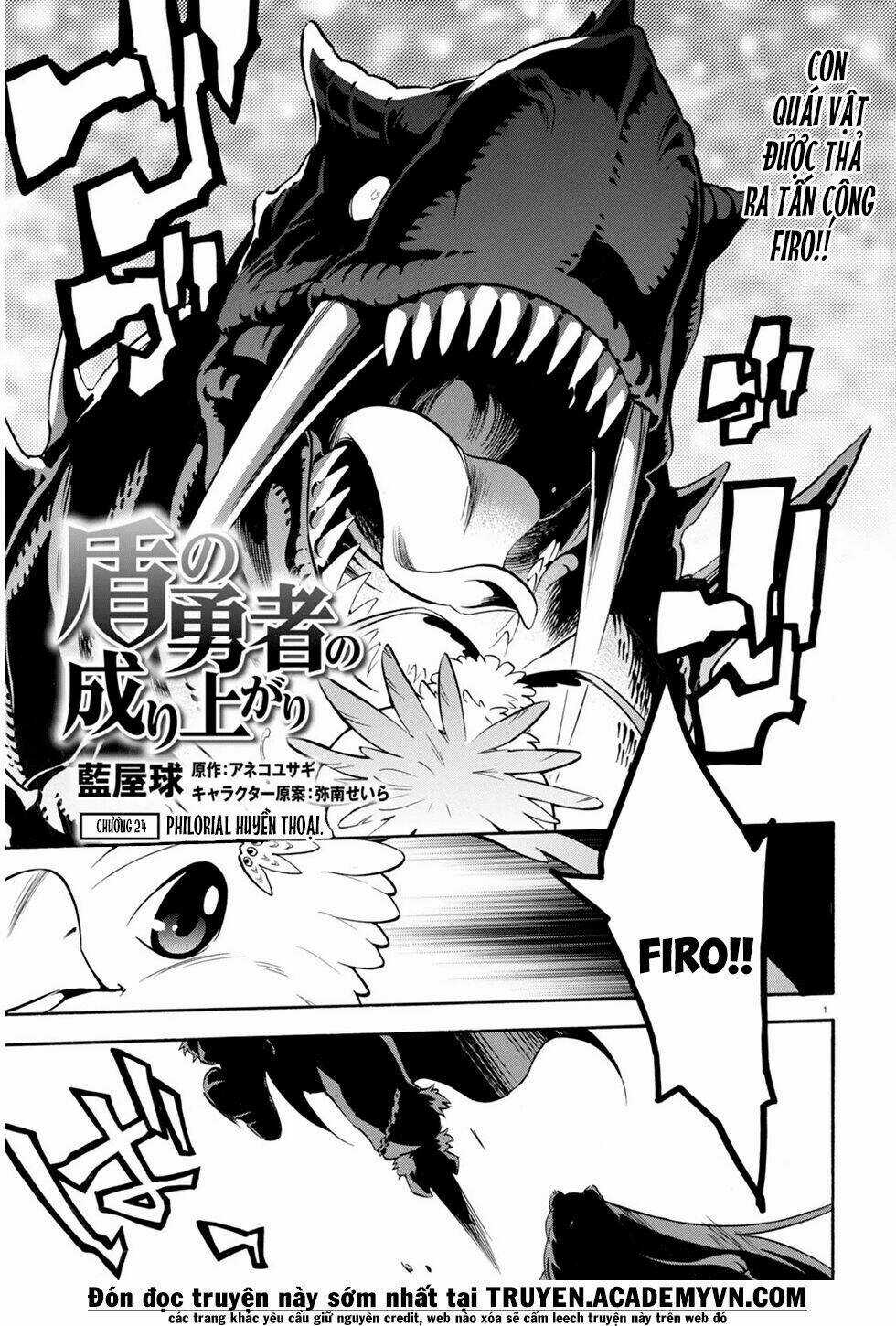 Sự Trỗi Dậy Của Anh Hùng Khiên Chapter 24 trang 1