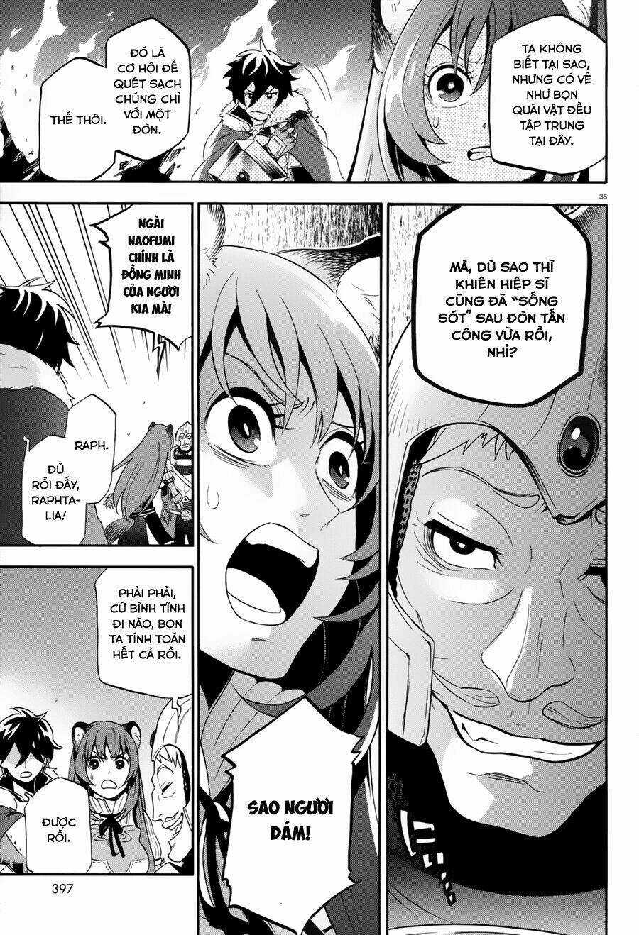 Sự Trỗi Dậy Của Anh Hùng Khiên Chapter 6 trang 35