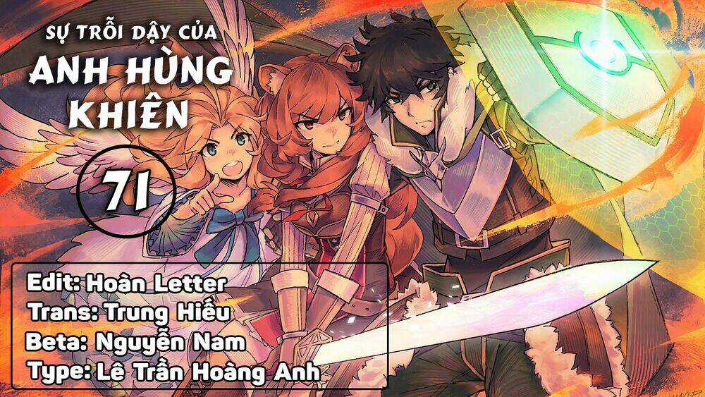 Sự Trỗi Dậy Của Anh Hùng Khiên Chapter 71 trang 0