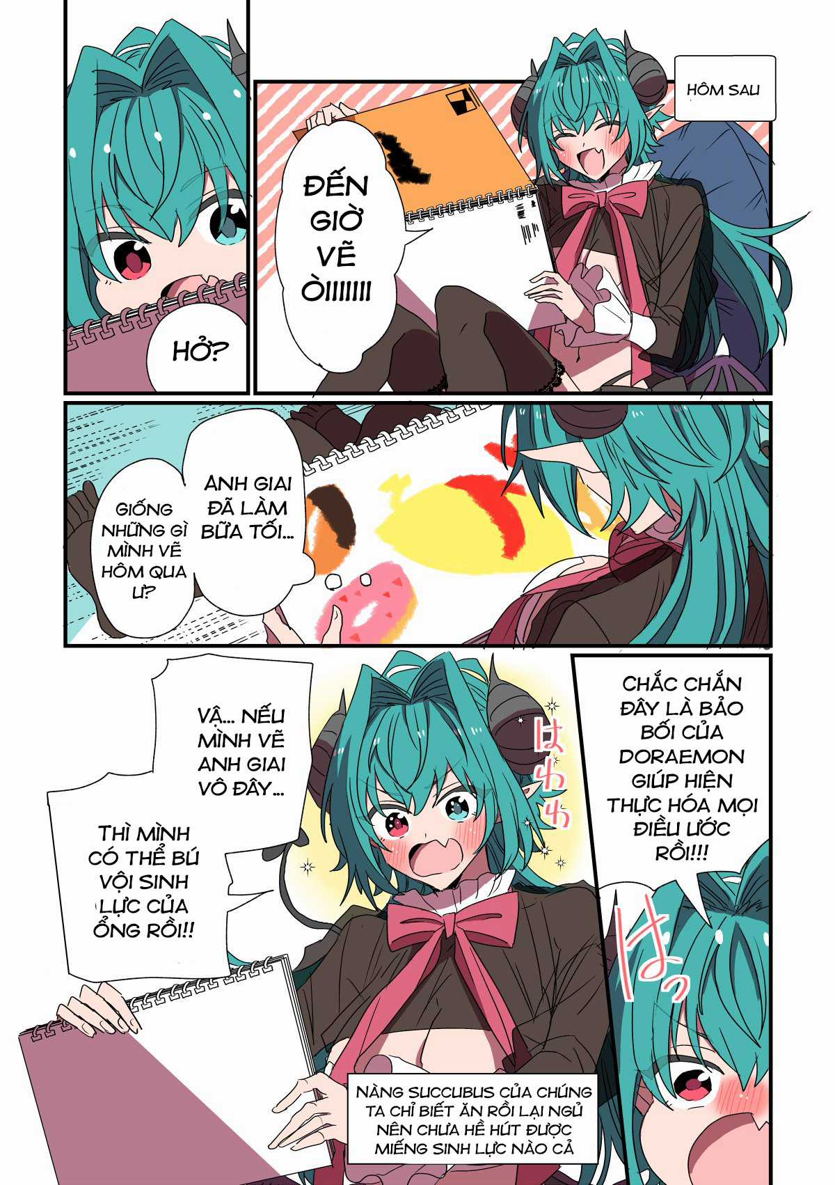 Succubus tới chơi!! Chapter 12 trang 4
