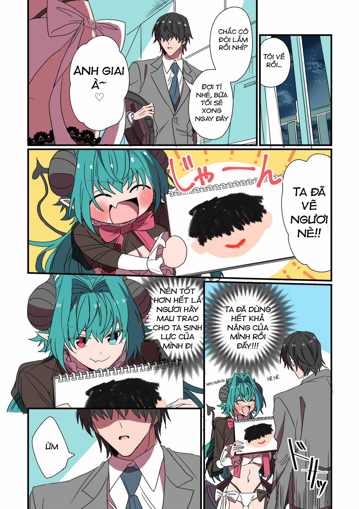 Succubus tới chơi!! Chapter 12 trang 5