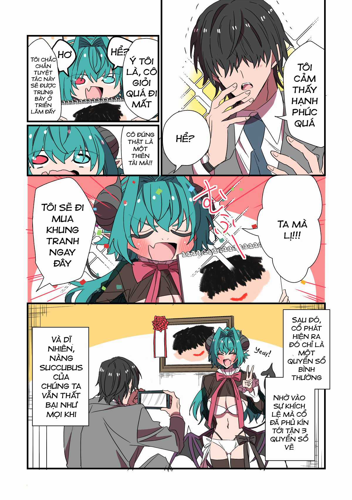 Succubus tới chơi!! Chapter 12 trang 6