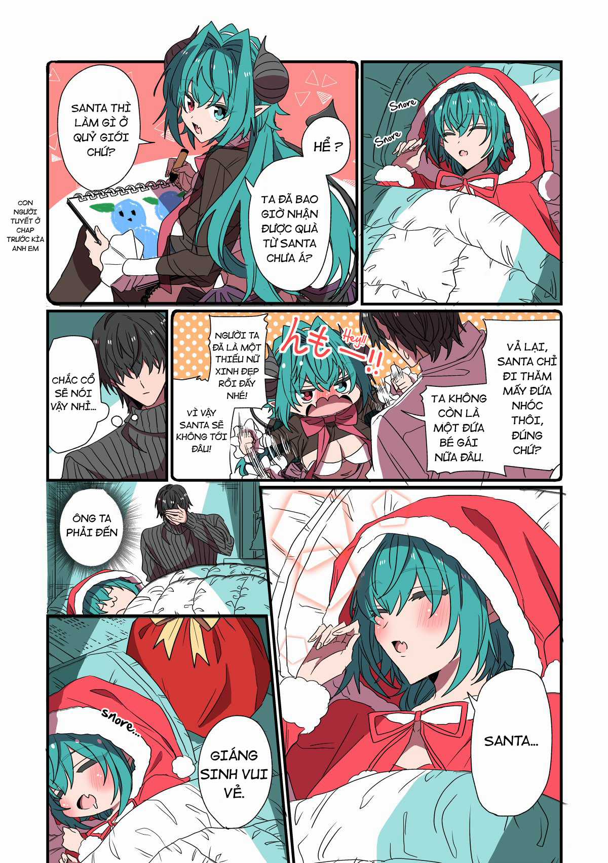 Succubus tới chơi!! Chapter 17 trang 2