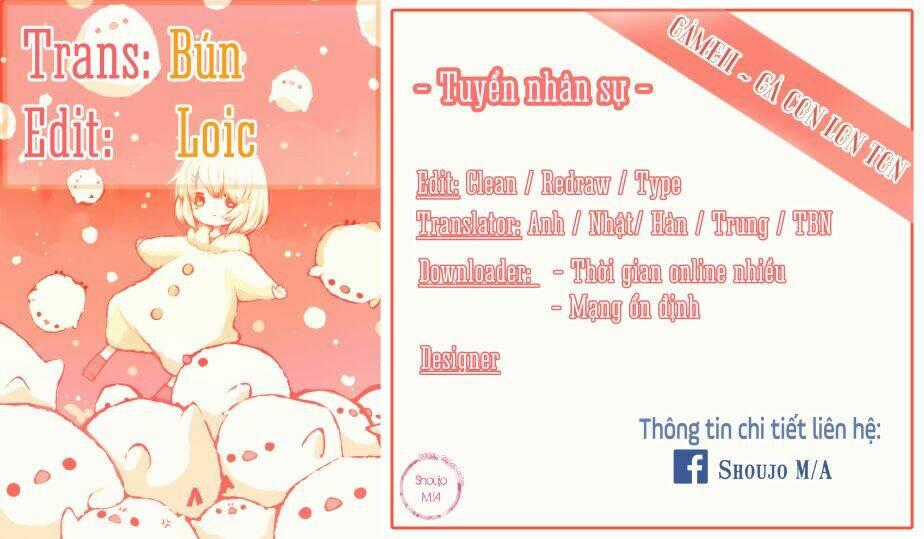 Sugar Girl, Sugar Dolls Chapter 3 trang 1