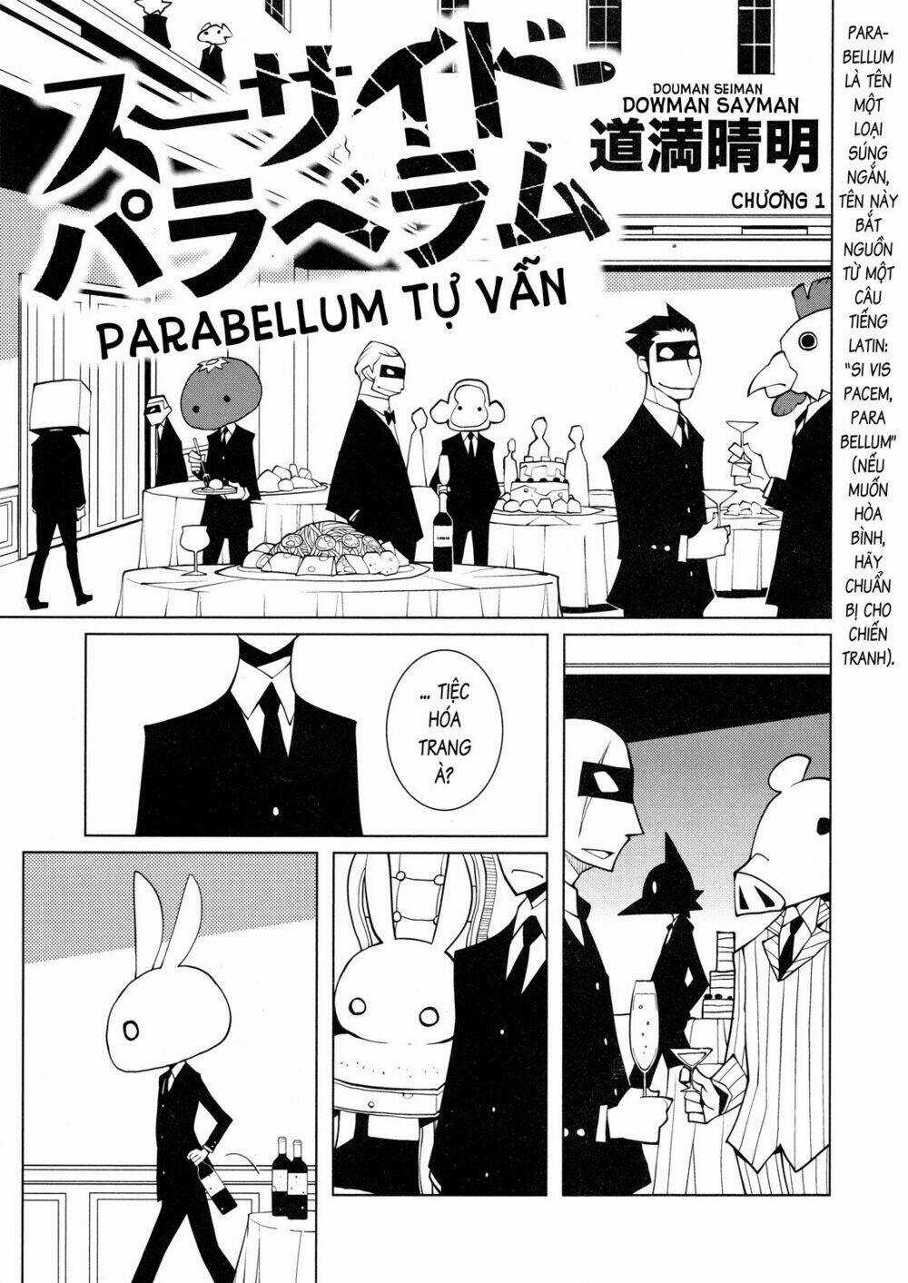 Suicide Parabellum Chapter 1 trang 2