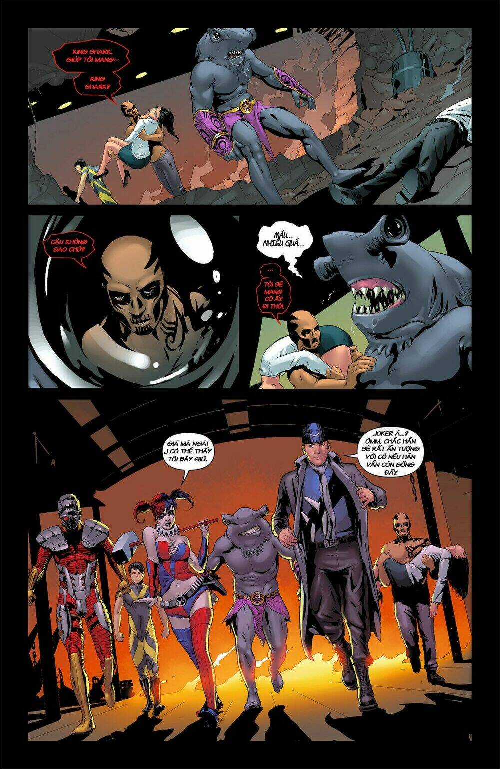 SUICIDE SQUAD Chapter 4 trang 9
