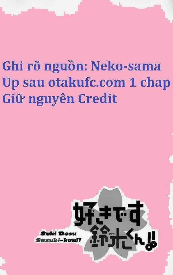 Suki Desu Suzuki-Kun!! Chapter 27 trang 1