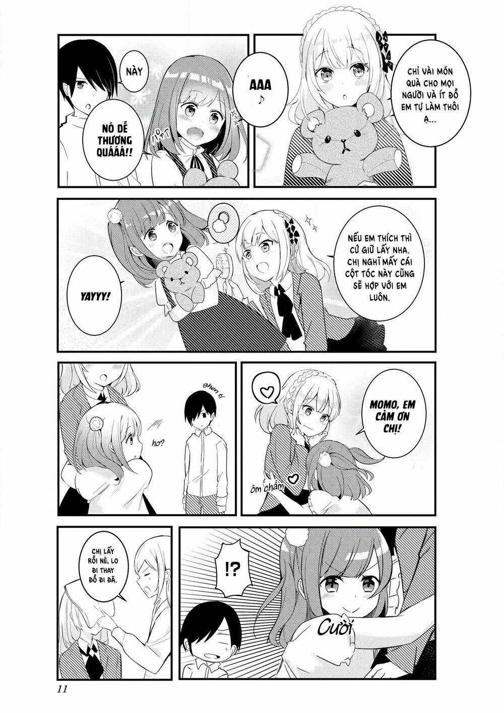 SUKI Koso MOMO No Jyouzunare! Chapter 1 trang 10