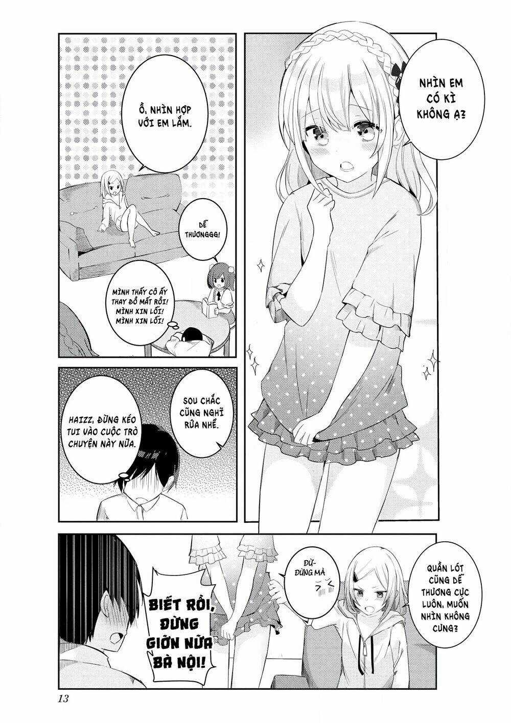 SUKI Koso MOMO No Jyouzunare! Chapter 1 trang 12