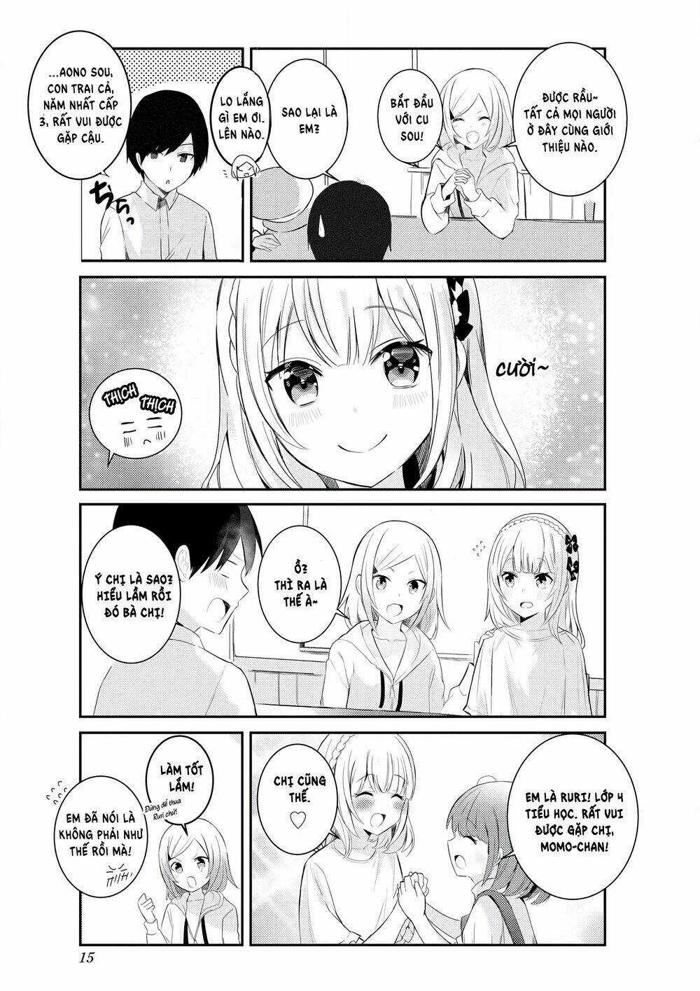 SUKI Koso MOMO No Jyouzunare! Chapter 1 trang 14