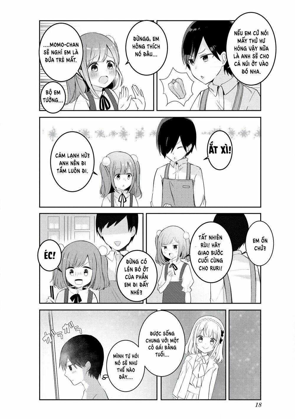 SUKI Koso MOMO No Jyouzunare! Chapter 1 trang 17