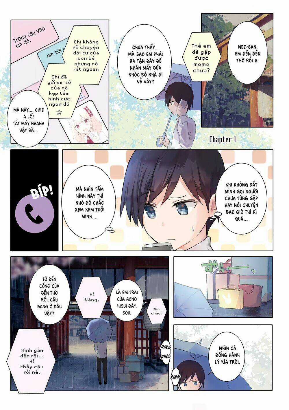 SUKI Koso MOMO No Jyouzunare! Chapter 1 trang 2