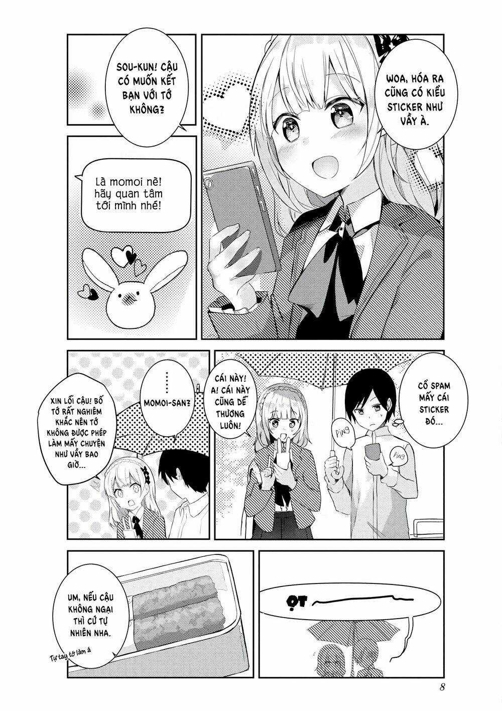SUKI Koso MOMO No Jyouzunare! Chapter 1 trang 7
