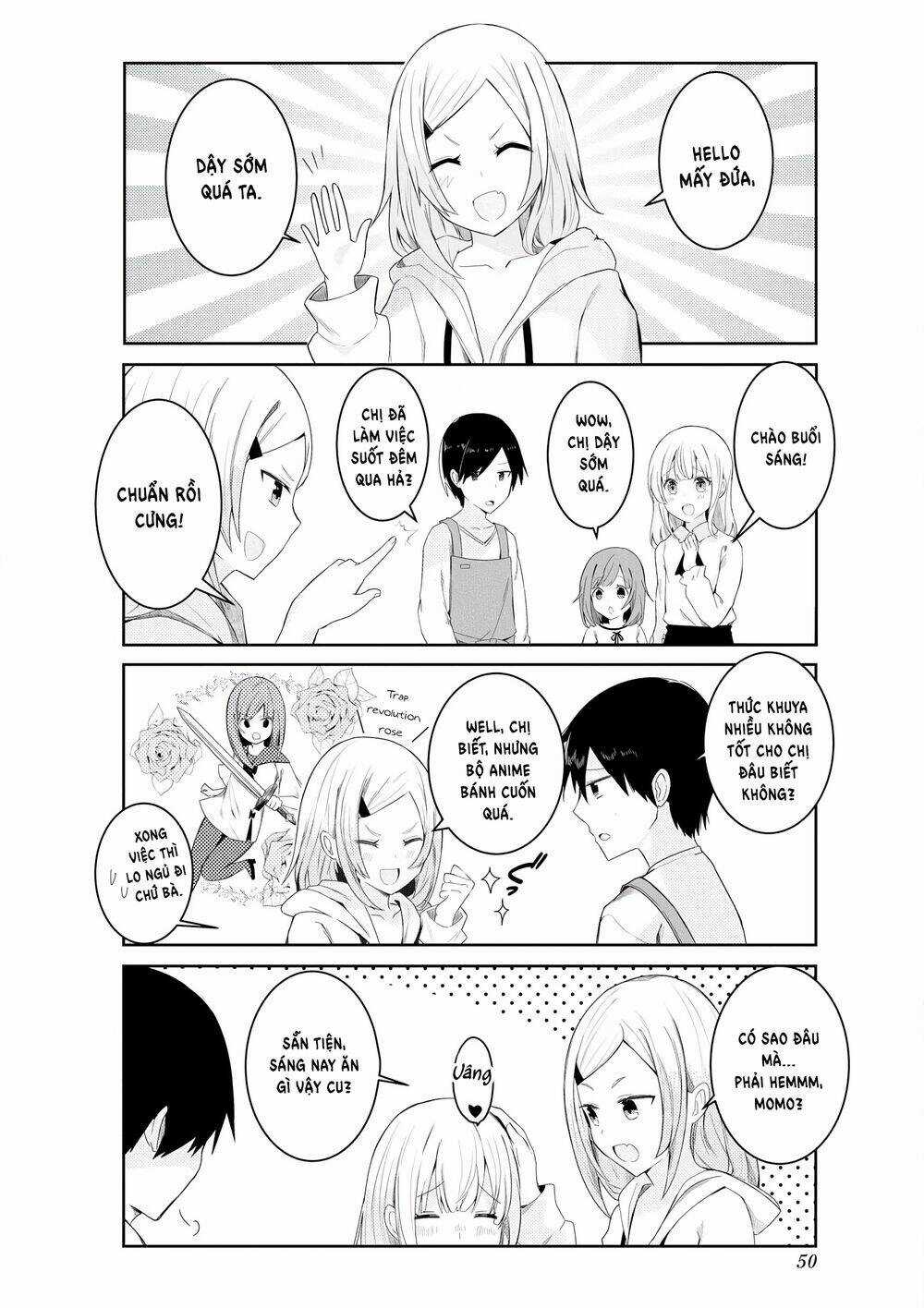 SUKI Koso MOMO No Jyouzunare! Chapter 4 trang 6