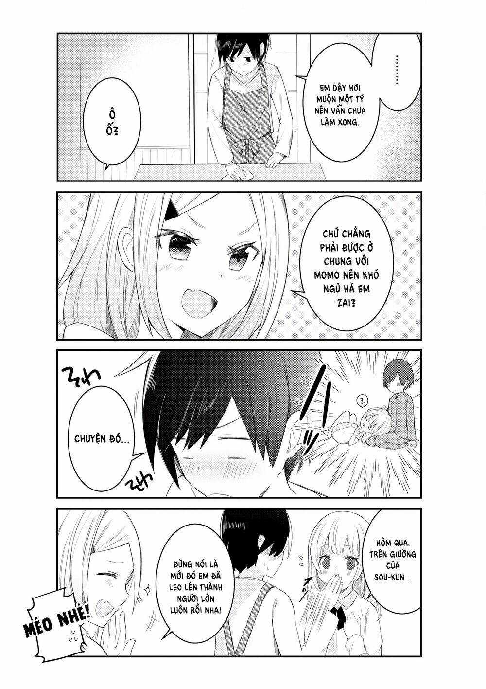 SUKI Koso MOMO No Jyouzunare! Chapter 4 trang 7