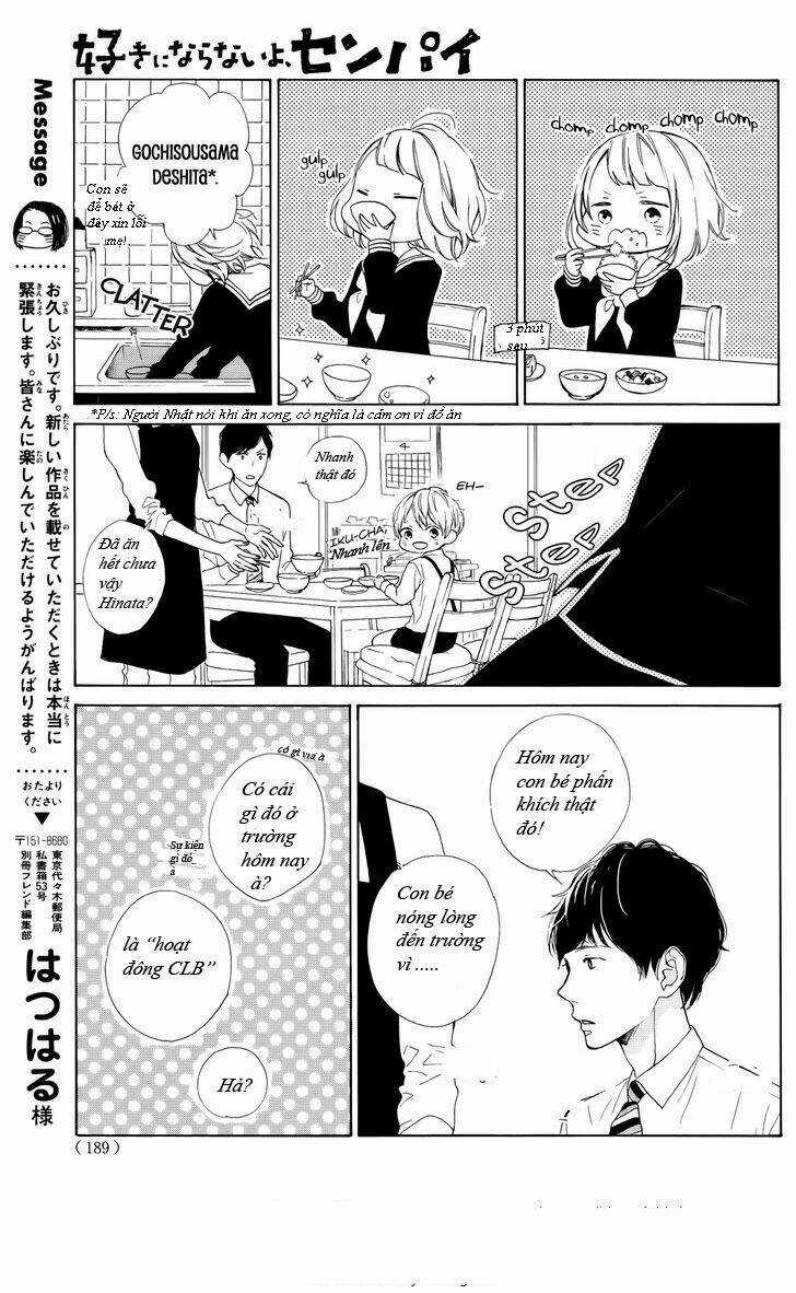 SuKi Ni Naranai Yo, Senpai Chapter 1 trang 12