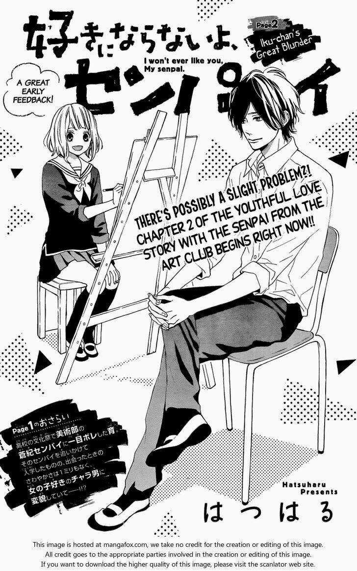 SuKi Ni Naranai Yo, Senpai Chapter 2 trang 4