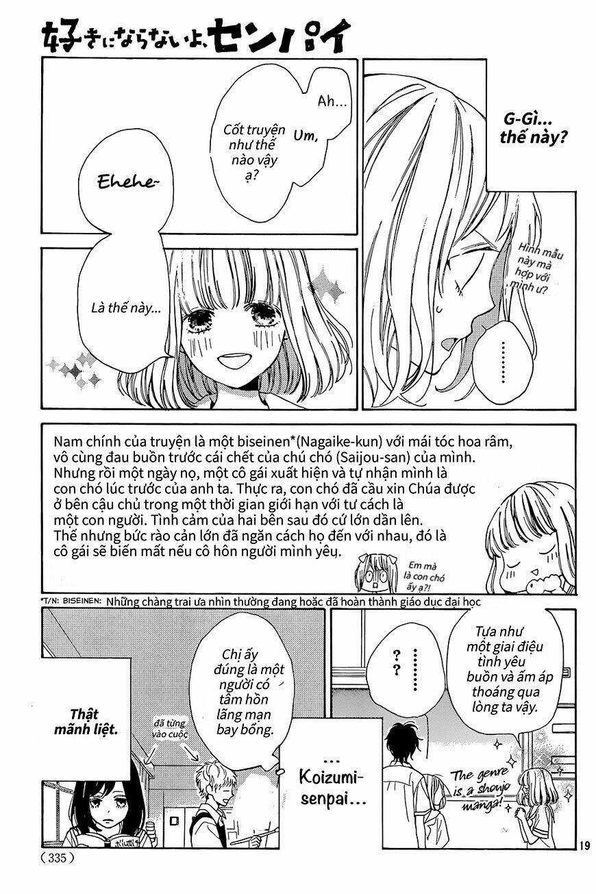 SuKi Ni Naranai Yo, Senpai Chapter 3 trang 17