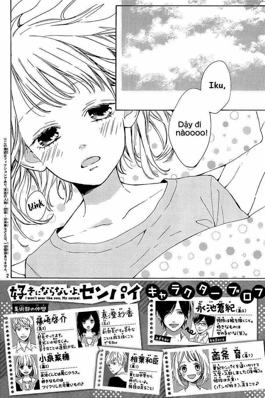 SuKi Ni Naranai Yo, Senpai Chapter 3 trang 2