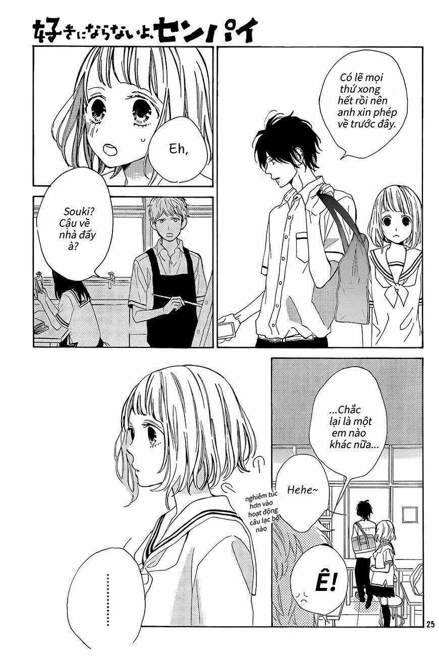 SuKi Ni Naranai Yo, Senpai Chapter 3 trang 23