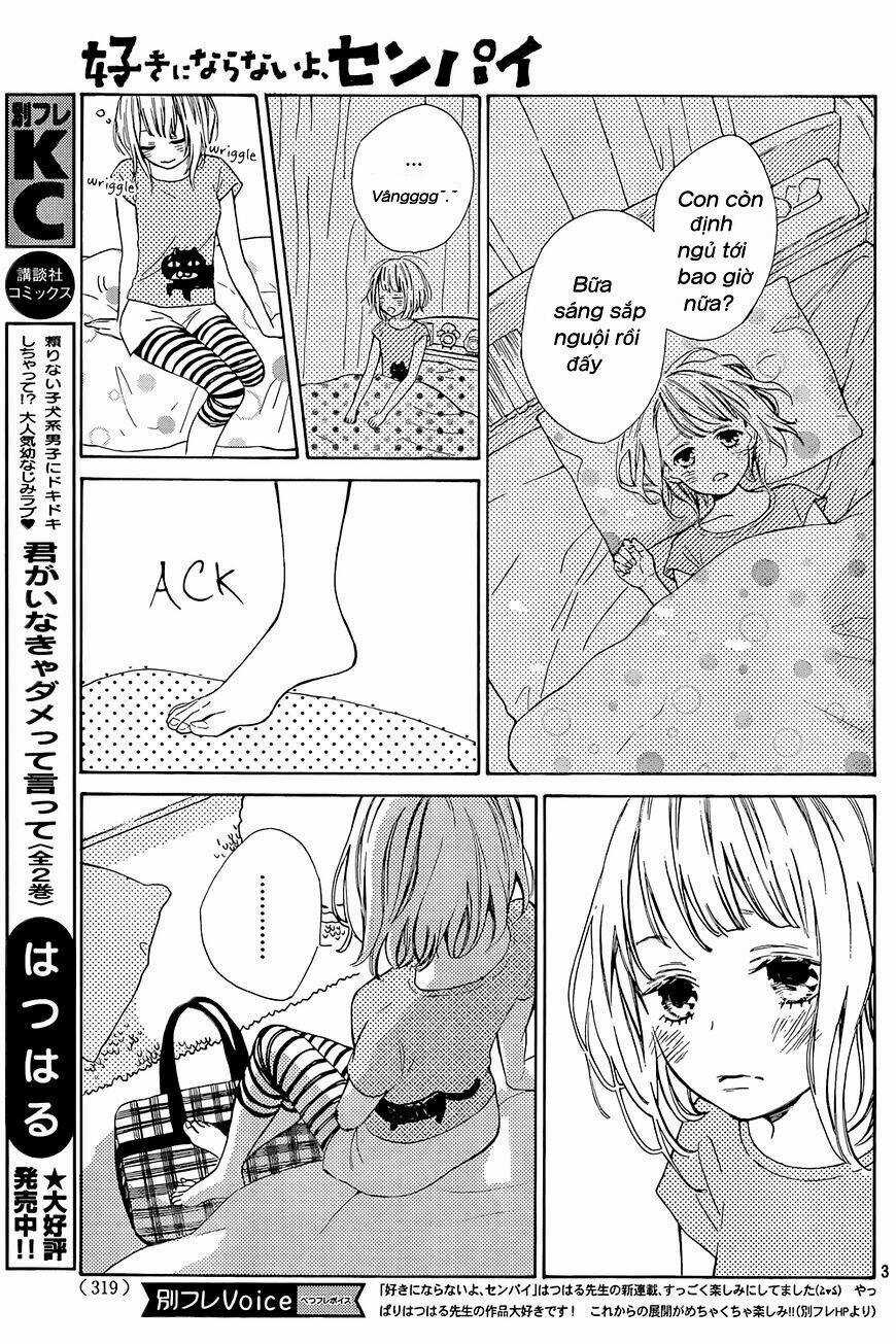SuKi Ni Naranai Yo, Senpai Chapter 3 trang 3