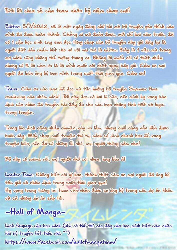 Summer Time Render Chapter 139 trang 28