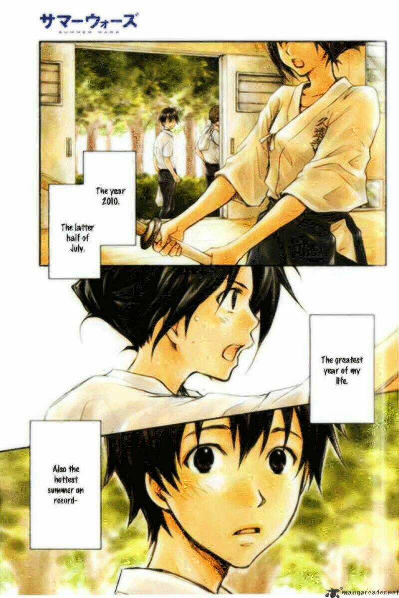 Summer Wars Chapter 1 trang 2