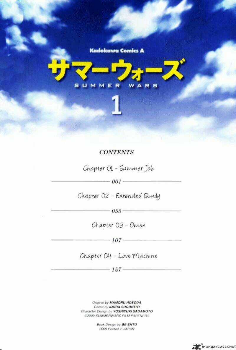 Summer Wars Chapter 1 trang 4
