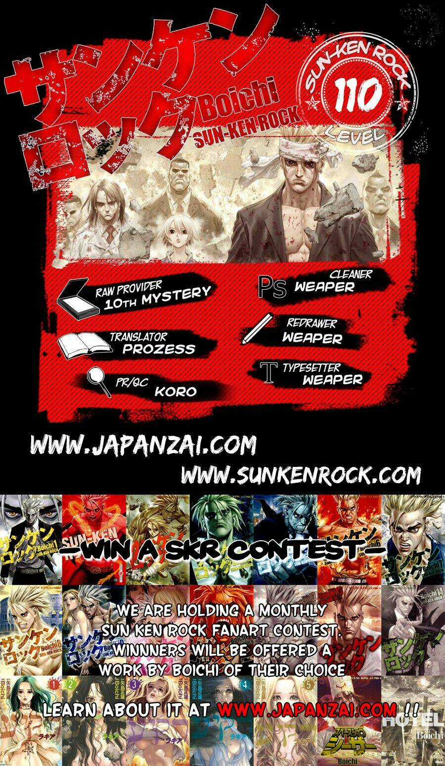 Sun Ken Rock Chapter 110 trang 1