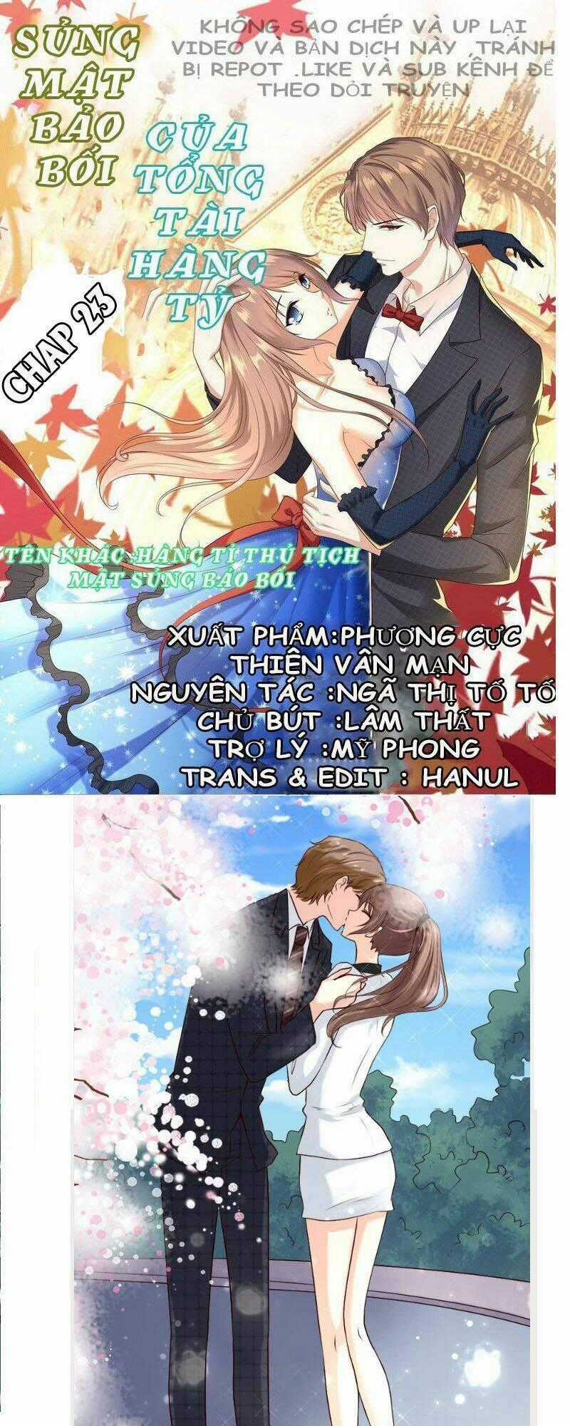 Sủng Mật Bảo Bối Của Tổng Tài Hàng Tỷ Chapter 23 trang 0