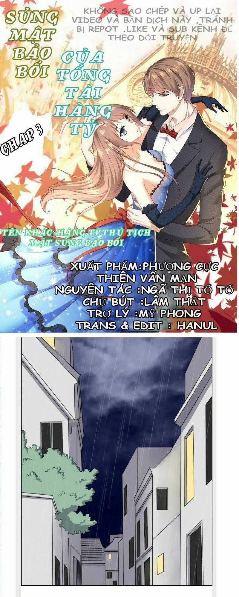 Sủng Mật Bảo Bối Của Tổng Tài Hàng Tỷ Chapter 3 trang 0