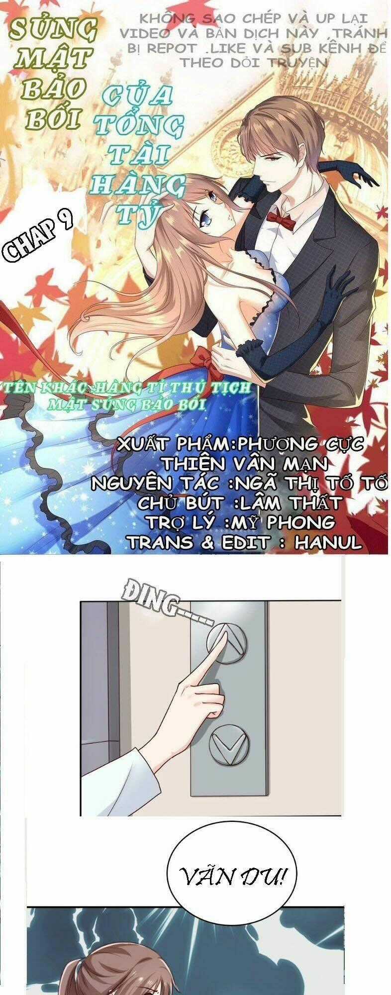 Sủng Mật Bảo Bối Của Tổng Tài Hàng Tỷ Chapter 9 trang 0
