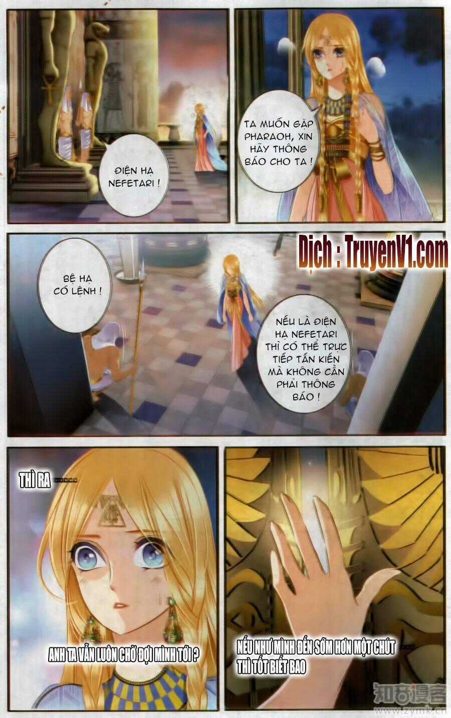 Sủng Phi Của Pharaoh Chapter 48.1 trang 8
