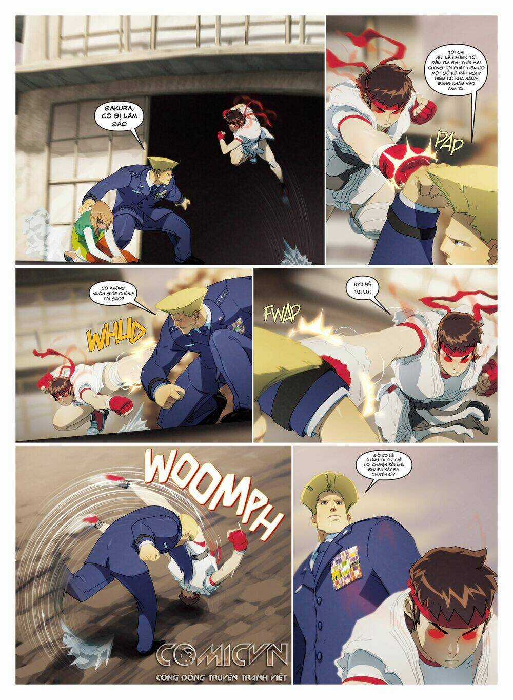 Super Street Fighter Chapter 1 trang 4