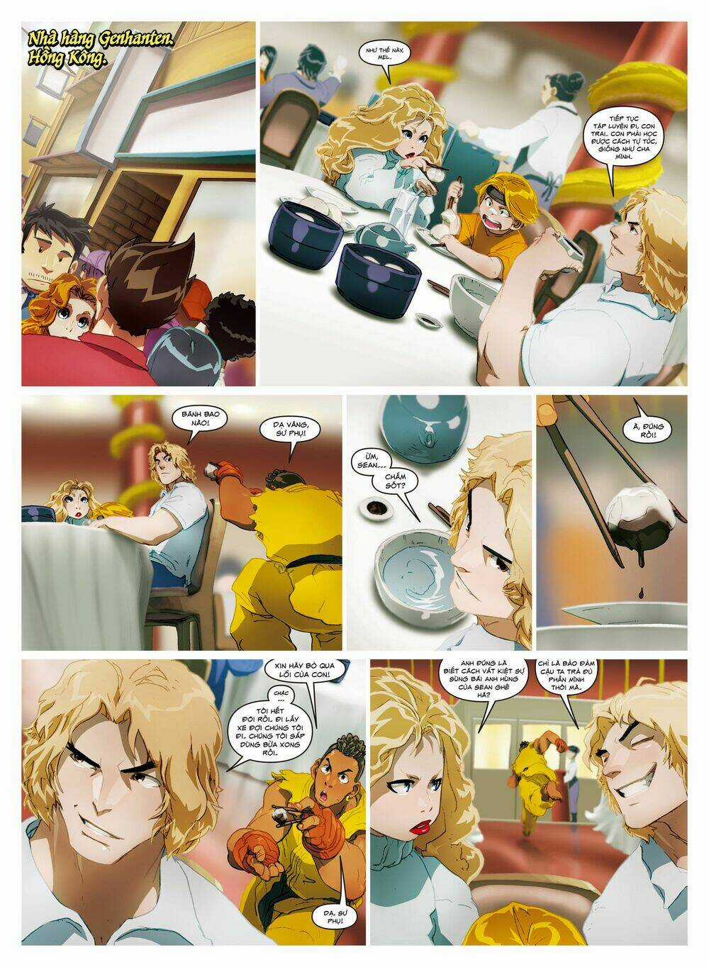 Super Street Fighter Chapter 1 trang 8