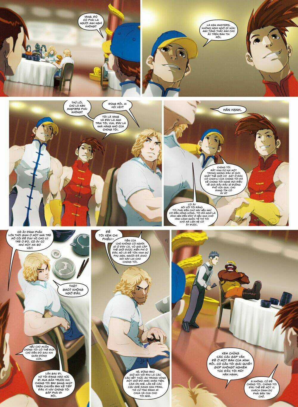 Super Street Fighter Chapter 1 trang 9