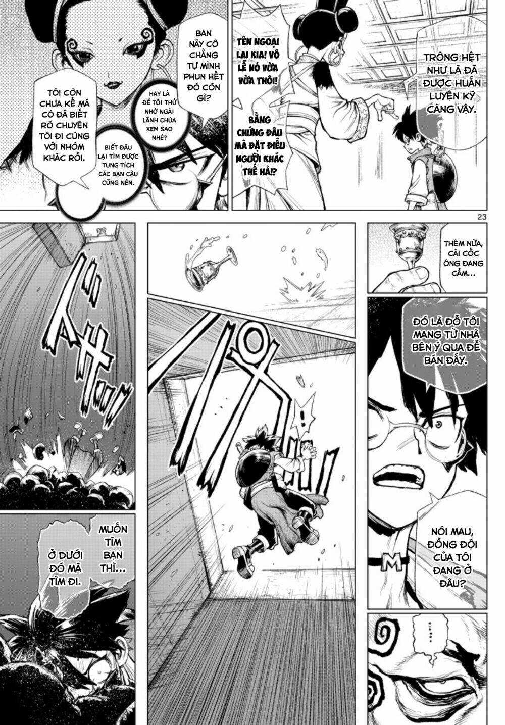 Super String: Isekai Kenmonroku Chapter 1 trang 21