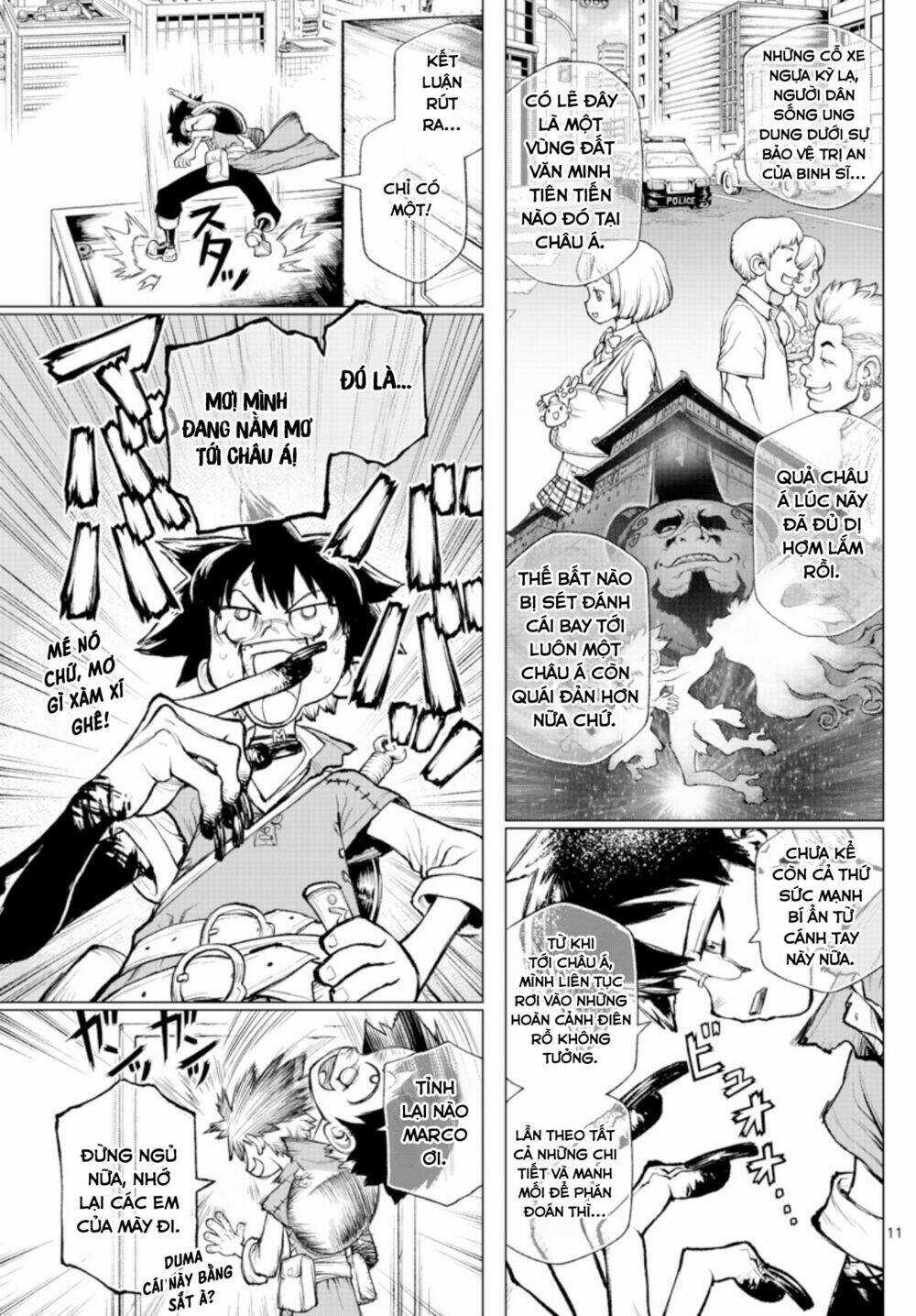 Super String: Isekai Kenmonroku Chapter 2 trang 9
