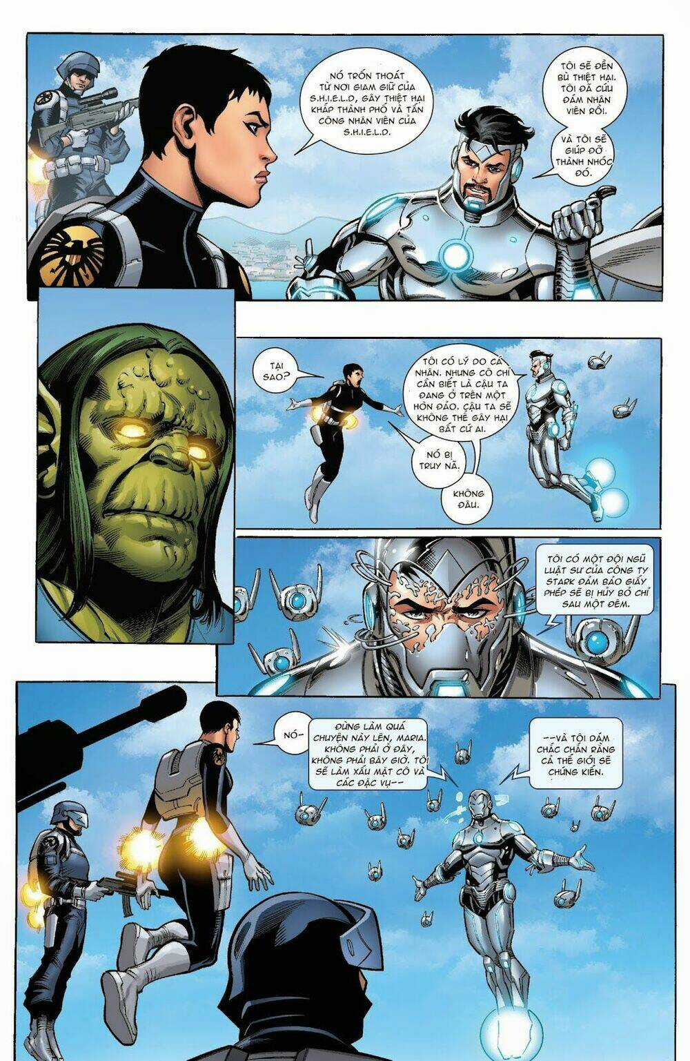 Superior Iron Man Chapter 4 trang 10