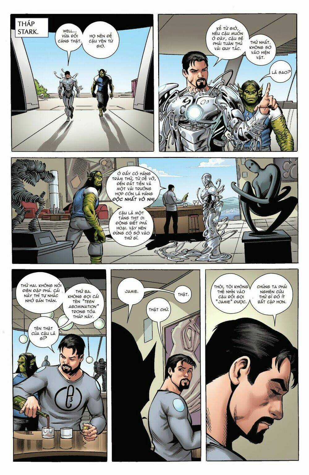 Superior Iron Man Chapter 4 trang 11
